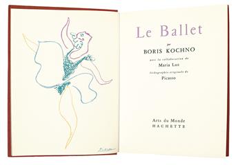 (PICASSO, PABLO.) Kochno, Boris; and Maria Luz. Le Ballet.